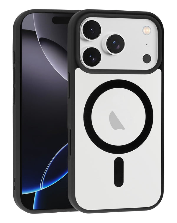 Funda transparente con carga inalambrica para iPhone 17 Pro, ideal para proteger tu dispositivo en Guatemala.