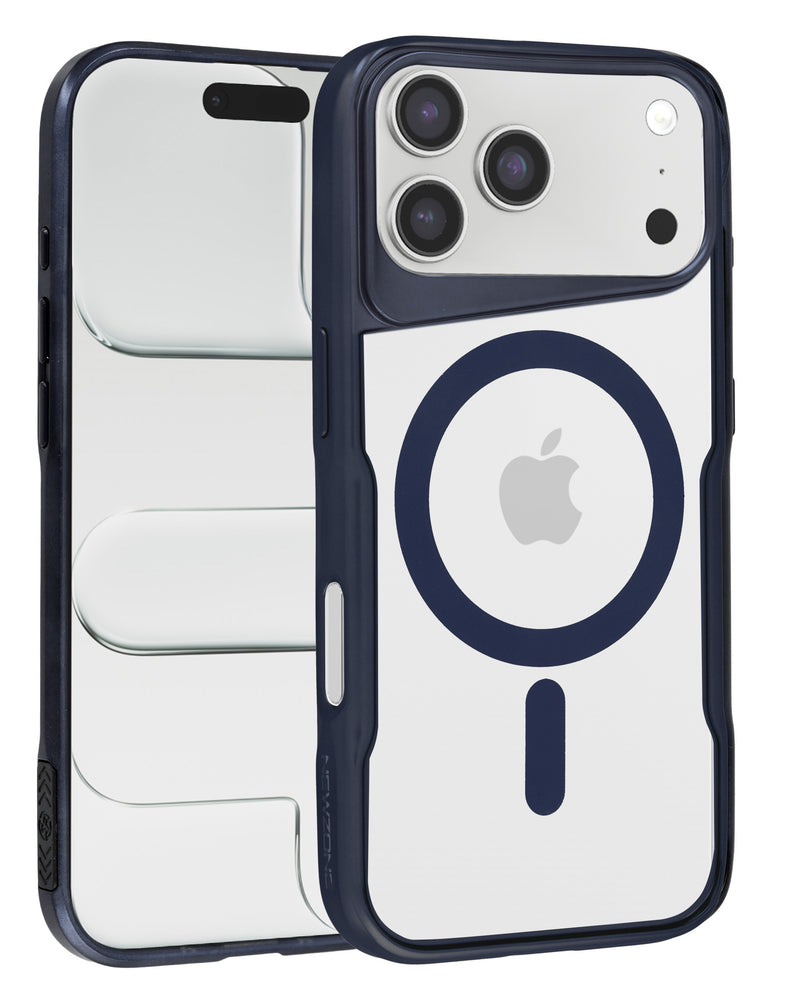 Encuentra la mejor funda magnética glossy y transparente para iPhone 17 Pro en Guatemala en SlowBack, tu mayorista de accesorios iPhone.