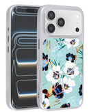 Encuentra increíbles fundas Magsafe Dual Layer con diseño floral para iPhone 17 Pro en Guatemala.