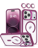 Funda magnética con soporte para cámara y cubierta para cámara para iPhone 17 Pro en Guatemala.