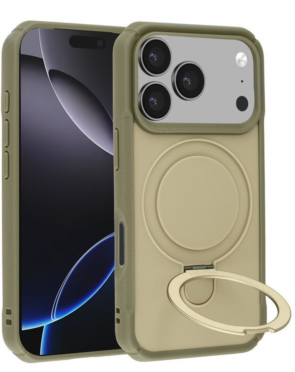 Protégete de caídas con esta funda antigolpes con soporte magnético para iPhone 17 Pro en Guatemala.