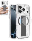 Compra tu case rígido transparente con MagGrip para iPhone 17 Pro en Guatemala, al mejor precio de mayorista, disponible en varios colores.