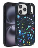 Funda magnética delgada con soporte para cámara Kickstand con diseño Camo para iPhone 17 Pro en Guatemala.