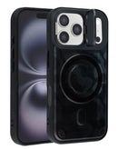 Funda delgada con diseño camuflado magnética y con soporte para cámara, compatible con iPhone 17 Pro Style 7 en Guatemala.