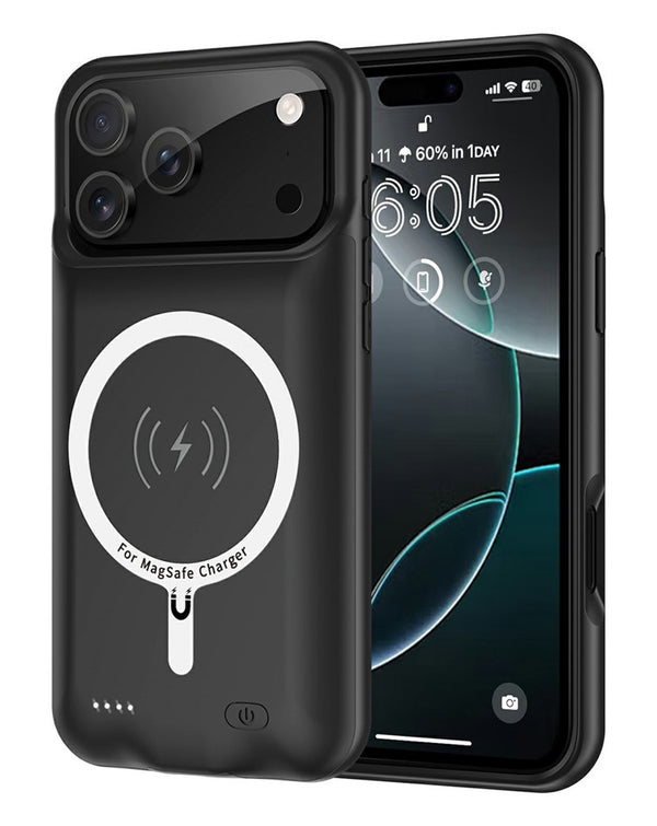 Encuentra el mejor estuche de carga slim con Msafe Charging de 7000mAh para iPhone 17 Pro Max en Guatemala.