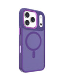 Compra el innovador case magnético con carga inalámbrica color PURPLE para iPhone 17 Pro Max en Guatemala.