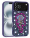 Compra la tapa trasera Diamond Rose Crystal en color DARK PURPLE para tu iPhone 17 Pro Max en Guatemala.