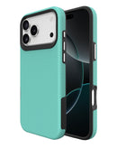 Protege tu iPhone 17 Pro Max con estilo en Guatemala con una funda TEAL de doble capa que ofrece absorción de choque.