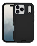 Protege tu iPhone 17 Pro Max con este resistente case negro en Guatemala, ideal para evitar daños y accidentes.