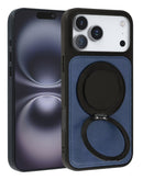 Encuentra la funda de cuero slim con carga wireless y soporte para iPhone 17 Pro Max en Guatemala con SlowBack.