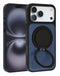 Encuentra la funda de cuero slim con carga wireless y soporte para iPhone 17 Pro Max en Guatemala con SlowBack.