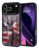 Carcasa de placa de aluminio impresa iPhone 17 Pro Max (USA FLAG)