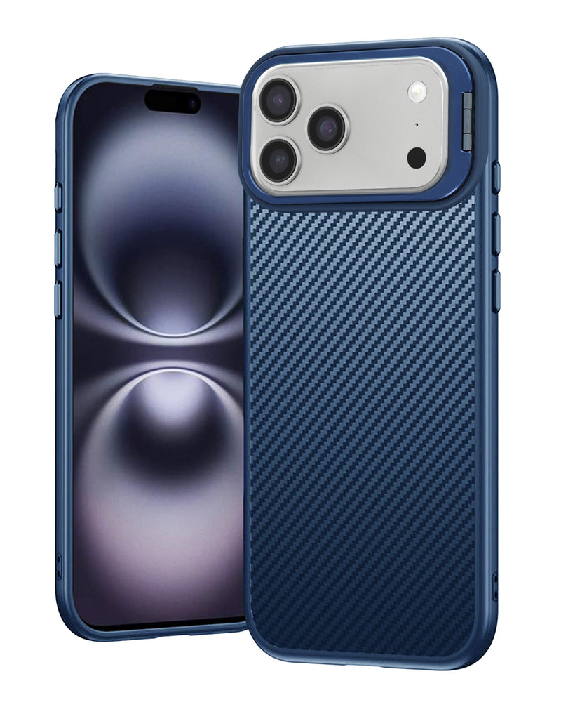 Encuentra la mejor funda de fibra de carbono texturizada de lujo para iPhone 17 Pro Max en Guatemala.