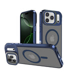 Funda slim transparente con soporte para camara con carga inalambrica iPhone 17 Pro Max