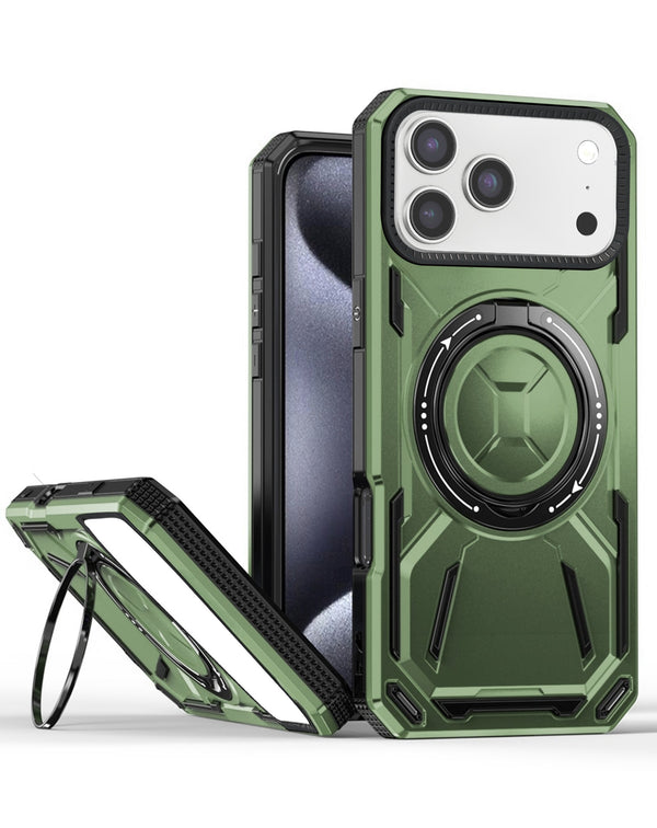 Encuentra la mejor funda robusta a prueba de choques con soporte para anillo para tu iPhone 17 Pro Max en Guatemala en SlowBack.