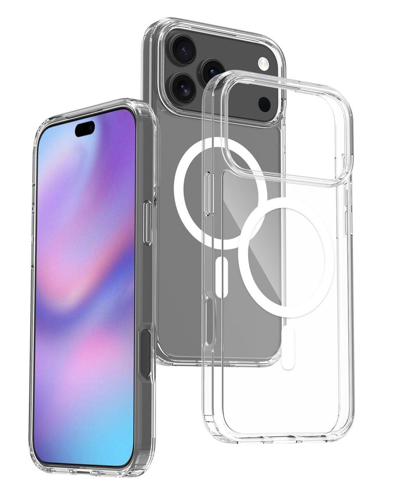 ¡Protector transparente con carga inalámbrica para iPhone 17 Pro Max disponible en Guatemala!