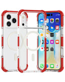 Encuentra la mejor Funda sport TPU mesh con carga inalámbrica para iPhone 17 Pro Max en Guatemala.