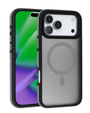 Protector bicolor mate con imán para iPhone 17 Pro Max en Guatemala, ideal para mantener tu dispositivo seguro y elegante.