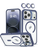 Encuentra la mejor funda transparente magnética con soporte de cámara para iPhone 17 Pro Max en Guatemala.