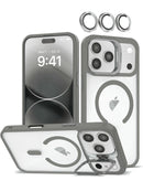 Encuentra la mejor funda magnética clara y delgada con soporte de cámara para tu iPhone 17 Pro Max en Guatemala.