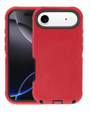 Encuentra la funda Heavy Duty en color rojo y negro para iPhone en Guatemala.