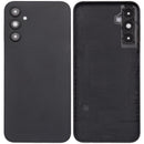 Tapa trasera negra para Samsung Galaxy A14 5G (A146) con lente de cámara, repuesto aftermarket.