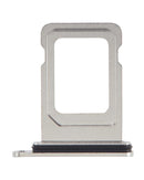 Bandeja para tarjeta SIM dual para iPhone 11 Pro / 11 Pro Max (Plata Mate)