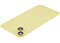Tapa trasera con placa de acero y carga inalámbrica NFC para iPhone 14 Plus, disponible en Guatemala.
