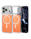 Protege tu iPhone 17 Pro con una funda transparente magnética antishock en Guatemala.