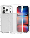 Protector transparente a prueba de golpes para iPhone 17 Pro en Guatemala, ideal para proteger tu dispositivo y evitar daños.