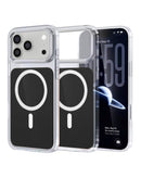 Protector de estuche antishock negro transparente con imán para iPhone 17 Pro en Guatemala, ¡encuéntralo en nuestro taller de accesorios para smartphones!