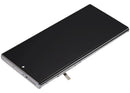 Pantalla incell de repuesto para Samsung Galaxy Note 10 Plus Aura White con marco, ideal para reparación de display roto.