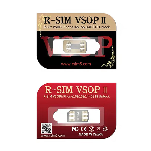 R-SIM VSOP 2 para iPhone 13-16 Pro Max Dual Sim Series