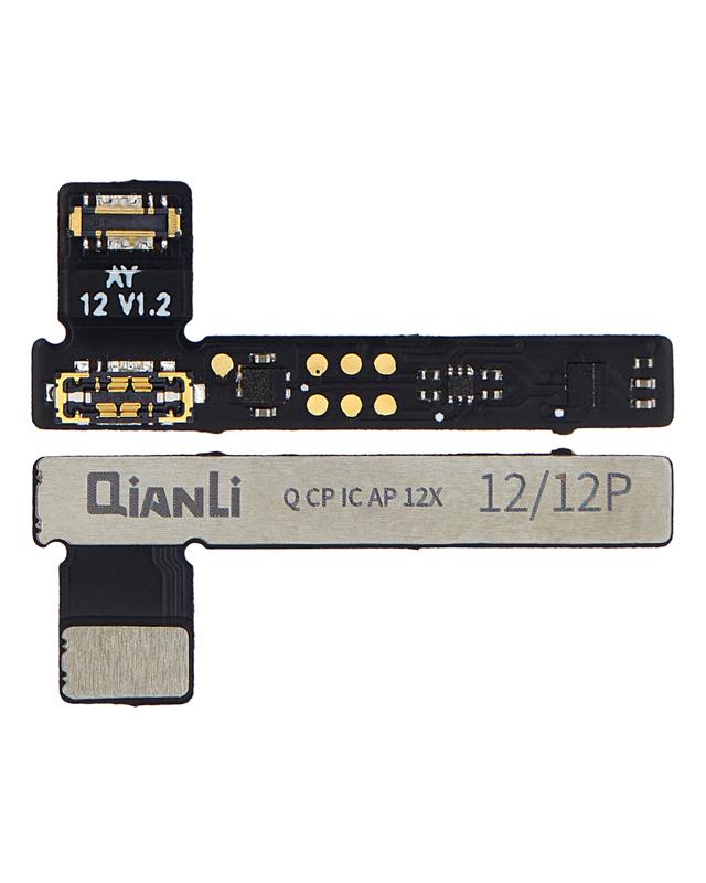 Cable flex de etiqueta de batería para iPhone 12 / 12 Pro en Guatemala, compatible con Qianli y en backorder.