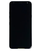 Pantalla LCD con marco para LG K40 (X420 / 2019) (Reacondicionado) (Gris)