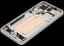 Pantalla OLED refurbish blanca con marco para Xiaomi 15. Repuesto de display LCD para reparación.