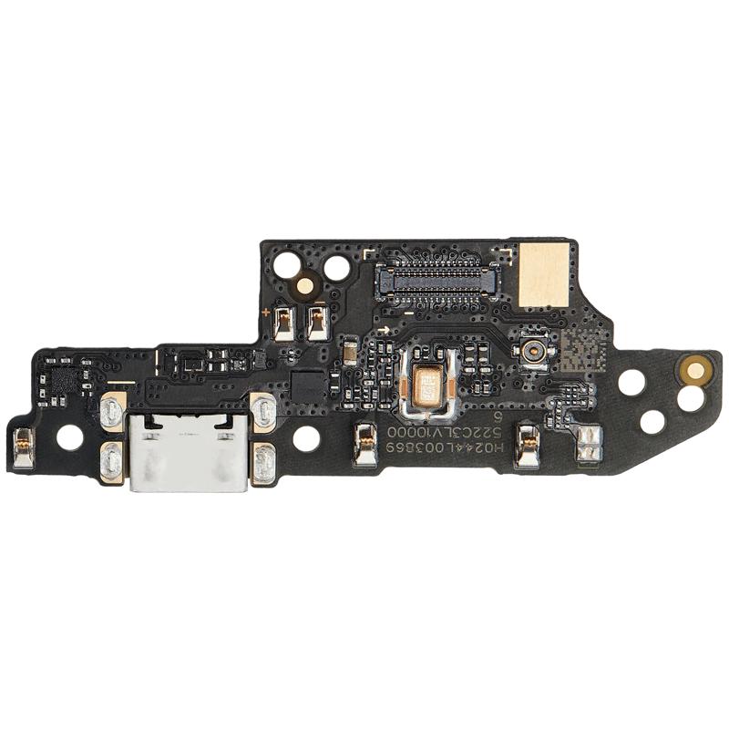 Reparación de puerto de carga con placa para Xiaomi Redmi 10A en Guatemala, repuestos originales y servicio técnico especializado.