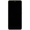 Pantalla OLED refurbished verde limón para Xiaomi 14T, lista para reparación y reemplazo de display roto.