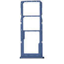 Bandeja SIM de repuesto azul cielo para Samsung Galaxy M32 (M325F), pieza original.