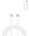 Encuentra cables de carga y datos USB C a Lightning de 3 pies de largo con 27W en Guatemala.