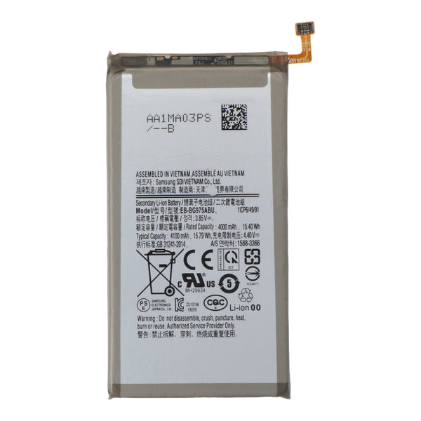 Encuentra la mejor batería para Samsung Galaxy S10 Plus (EB-BG975ABU) en Guatemala en nuestro servicio de reparación y venta de partes originales.