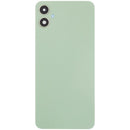 Tapa trasera verde para Samsung Galaxy A05 4G con lente de cámara, repuesto original.