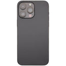 Tapa trasera usada iPhone 14 Pro Max Space Black A2651, carcasa de repuesto para reparación.