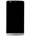 Pantalla LG G3 refurbished negra, repuesto para reparación de display LCD frontal de modelos D850, D851, D855, VS985.