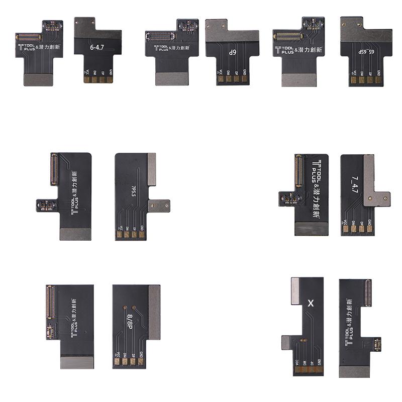 Conectores de bateria iPower Pro Max DC para iPhone 6 a 11 Pro Max (Solo puntas) (Qianli)