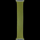 Correa Apple Braided Solo Loop chartreuse para Apple Watch 44mm-49mm, talla 7 (Medium), trenzada y sin broches.