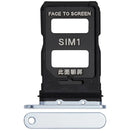 Bandeja SIM de repuesto para Xiaomi 13 Pro, color Mountain Blue, ideal para reemplazar pieza dañada.