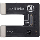 Cable flex tester DL400 Pro para reparación de pantalla iPhone 14 Plus A2632, display LCD.