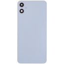 Tapa trasera plateada con lente de cámara para Samsung Galaxy A05 4G (A055) repuesto.