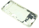 Tapa trasera amarilla para iPhone 15 Plus (A3096), con marco y piezas pequeñas, repuesto Apple.